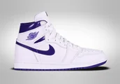 Koszykówka - Nike Air Jordan 1 Retro High Og Wmns Court Purple - miniaturka - grafika 1