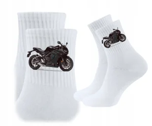3x Skarpetki Prezent Skarpety motor motocykl CBR dla kierowcy HONDA - Skarpetki męskie 3x Skarpetki Prezent Skarpety motor motocykl CBR dla kierowcy HONDA - Skarpetki męskie - miniaturka - grafika 1