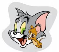 Poszewki na poduszki - poduszka kształtka dekoracyjna Tom I Jerry - miniaturka - grafika 1