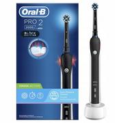 Szczoteczki elektryczne - Braun Oral-B Pro 2 2000 Black Edition - miniaturka - grafika 1