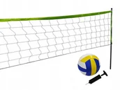 Siatkówka - Siatka Do Siatkówki Badmintona 6M Zestaw Z Piłką - miniaturka - grafika 1