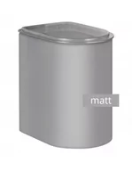 Pojemniki kuchenne - Pojemnik metalowy 2,2l LOFT ciepły szary MATT Wesco - miniaturka - grafika 1