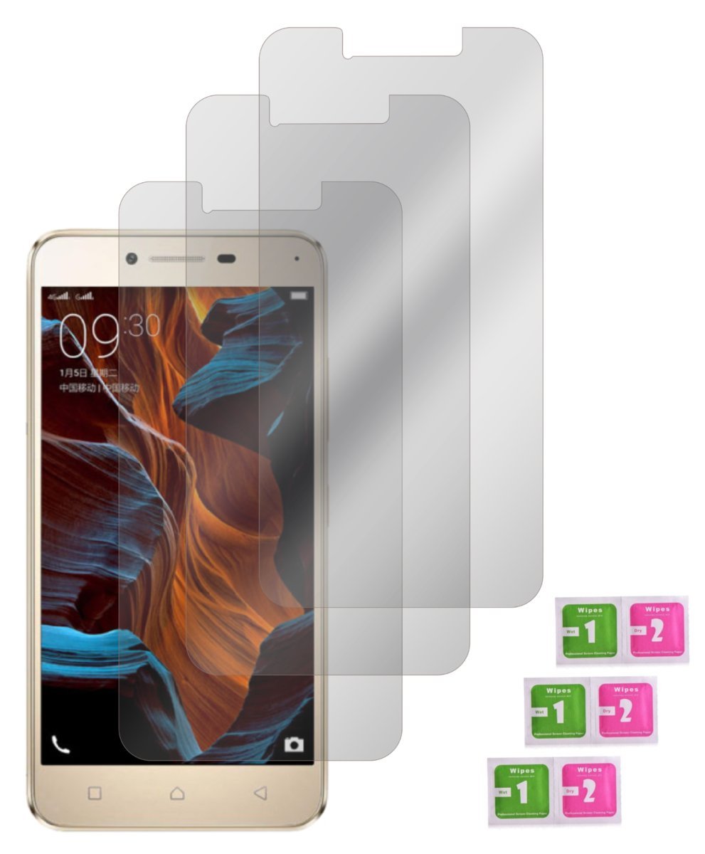 Szkło ochronne do LENOVO VIBE K5 hartowane na ekran mocne 9H glass 3 sztuki