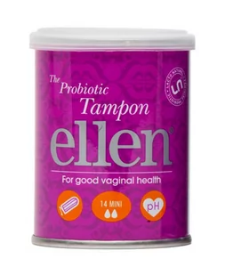Ellen HOLBEX Tampony probiotyczne Mini 14szt 9054810 - Tampony - miniaturka - grafika 1