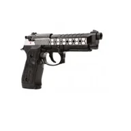 Amunicja i osprzęt ASG - Pistolet 6mm Cybergun M92 Hex cut dual tone gas HOPUP - miniaturka - grafika 1