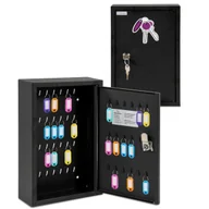 Szafki na klucze - Skrzynka Wisząca Na Klucze Metalowa Zamykana Na 45 Kluczy Metalkas - miniaturka - grafika 1