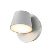 Lampy ścienne - Italux Kinkiet lampa ścienna Kuola MB1350-1 WH Biały - miniaturka - grafika 1