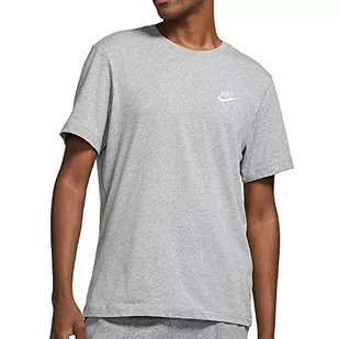 Nike Szary męski t-shirt Air, Szary, S - Koszulki męskie - miniaturka - grafika 1