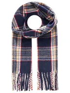 Apaszki i szaliki damskie - Zwillingsherz Szal w kolorze granatowo-czerwono-beżowym - miniaturka - grafika 1