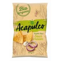 ACAPULCO Nachosy o smaku śmietankowo-cebulowym BIO 125 g - Chipsy - miniaturka - grafika 2