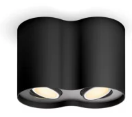 Systemy inteligentnych domów - Philips Hue White Ambiance Podwójne Pillar Czarny - miniaturka - grafika 1