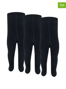 ewers Rajstopy (3 pary) w kolorze czarnym - Rajstopy dziecięce - miniaturka - grafika 1