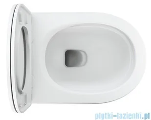 Omnires Ottawa Comfort miska WC wisząca + deska wolnoopadająca biały mat OTTAWACMWBM | - Kompakty WC - miniaturka - grafika 4