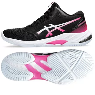 Buty Asics Netburner Ballistic FF MT 3 W 1052A070 (kolor Czarny, rozmiar 43 1/2) - Buty sportowe damskie - miniaturka - grafika 1