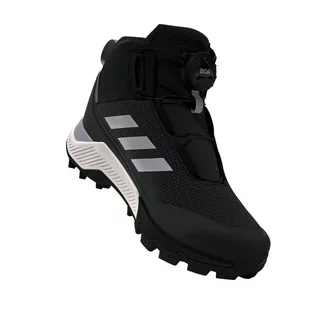 Buty trekkingowe damskie - Buty trekkingowe chłopięce adidas TERREX WINTER MID B czarne IF7493-37 1/3 - grafika 1