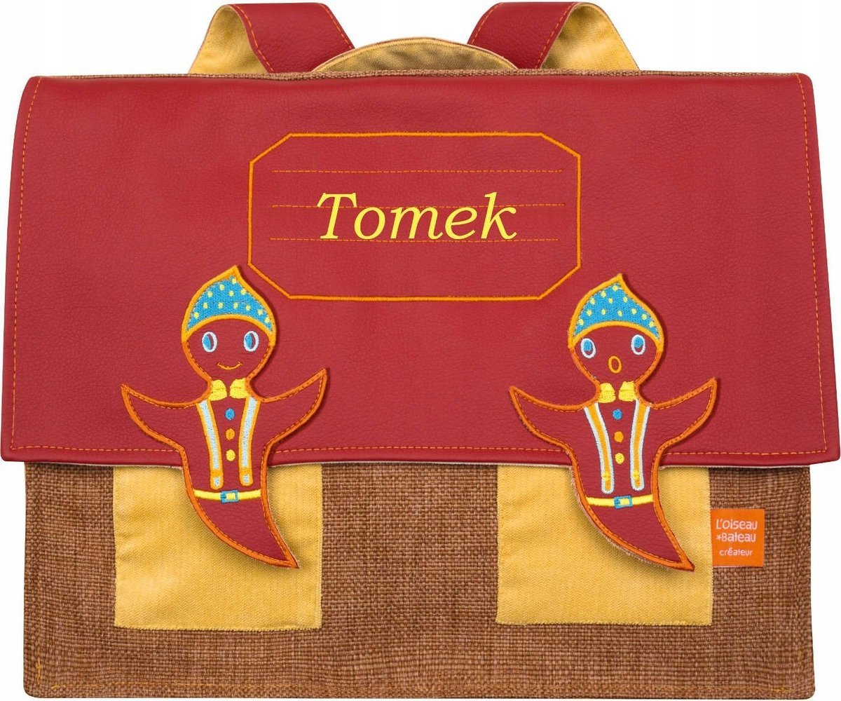 Plecak TOMEK prostokątny lekki plecaczek dla 2-lat