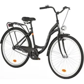 Rowery - Dawstar Retro S1B 28 cali Damski Czarny 2023 - miniaturka - grafika 1