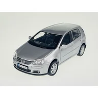 Samochody i pojazdy dla dzieci - WELLY VW VOLKSWAGEN GOLF 5  SREBRNY 1:34 NOWY METALOWY MODEL SAMOCHÓD - miniaturka - grafika 1