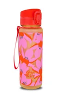 Bidony dla dzieci - Bidon 600ml Coolpack Brisk Flores Rosa - miniaturka - grafika 1