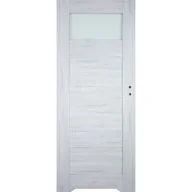 Drzwi wewnętrzne - Skrzydło drzwiowe Syriusz silver podcięcie 80 L - miniaturka - grafika 1