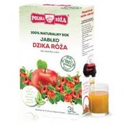 Soki i napoje niegazowane - Polska Róża 100% naturalny sok jabłko-dzika róża(witamina C)Box 3 l - miniaturka - grafika 1