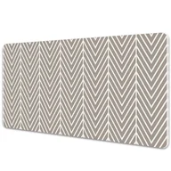 Podkładki na biurko - Podkładka na całe biurko Wzór w jodełkę 120x60 cm - miniaturka - grafika 1