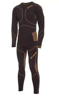 Pozostała odzież narciarska - Viking, Bielizna termoaktywna męska, Bruno, czarny, rozmiar XL - grafika 1