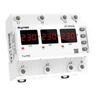 Akcesoria do monitoringu - Przekaźnik napięciowy trójfazowy DigiTOP VP-3F63A - miniaturka - grafika 1