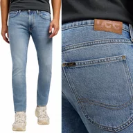Spodnie męskie - Lee LUKE SLIM TAPERED Pool Days RURKI BLUE DżINS W34 L34 - miniaturka - grafika 1