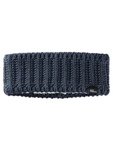 Jack Wolfskin Opaska "Highloft" w kolorze granatowym - Czapki damskie - miniaturka - grafika 1