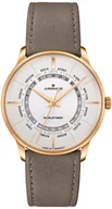 Zegarki męskie - Zegarek Junghans 27/5012.01 Meister Worldtimer 40mm - miniaturka - grafika 1