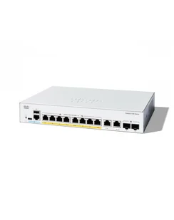 CISCO Catalyst 1200 8-port GE PoE Ext PS 2x1G Combo - Switche - miniaturka - grafika 1