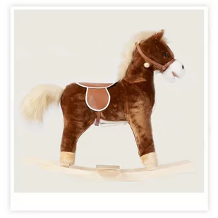 Kids World Kids World Interaktywny konik na biegunach 5031-P - Zabawki kreatywne - miniaturka - grafika 1