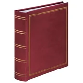 Albumy fotograficzne - Album na zdjęcia wsuwane HAMA, London MEMO, 100 stron, 22,5x22cm, bordowy - miniaturka - grafika 1