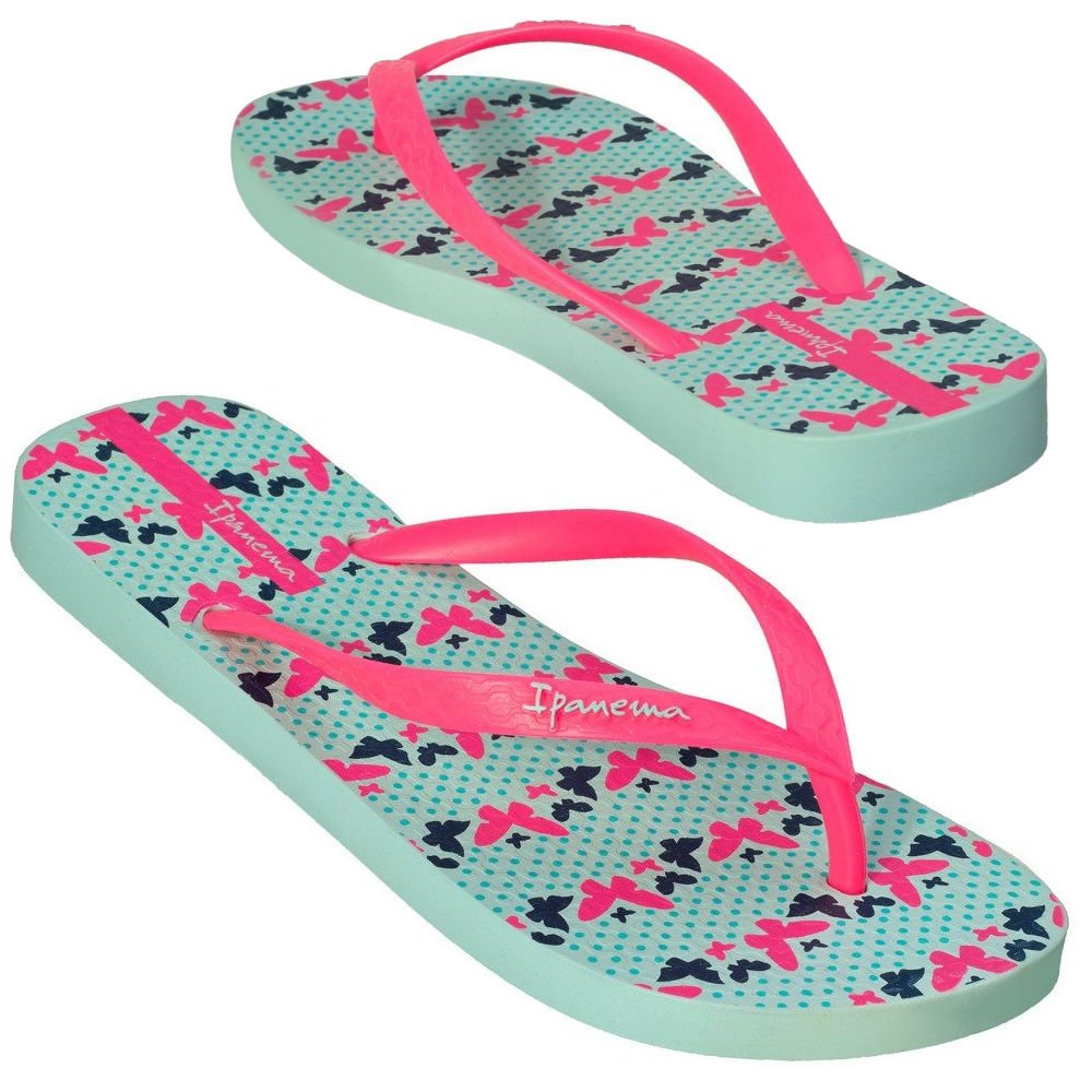 Japonki Damskie Ipanema Klapki Basenowe Ogrodowe Piankowe Gumowe Lekkie Wygodne Na Lato 35/36