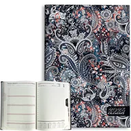Kalendarze - Kalendarz 2025 B5 dzienny sobota niedziela razem Soft Touch PAISLEY ORNAMENT - miniaturka - grafika 1