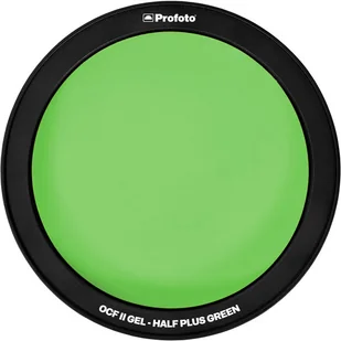 Profoto Filtr OCF II Gel - Half Plus Green - Inne akcesoria studyjne - miniaturka - grafika 1
