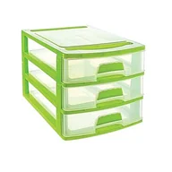 Pudła i pojemniki do przechowywania - Zestaw 3 szuflad - miniaturka - grafika 1