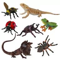 Figurki dla dzieci - Collecta Zestaw figurek insektów i jaszczurek figurki owady 3+ - miniaturka - grafika 1