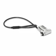 Kontrola dostępu - DICOTA D32050 zapięcie do kabli Srebrny 0,3 m - miniaturka - grafika 1