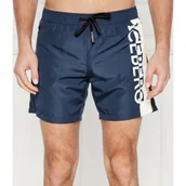 Kąpielówki męskie - Iceberg Szorty kąpielowe | Regular Fit - miniaturka - grafika 1