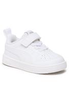 Buty dla dziewczynek - Puma Sneakersy Rickie Ac Inf 384314 01 Biały - miniaturka - grafika 1