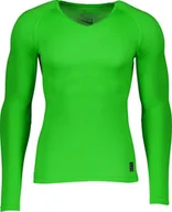 Koszulki sportowe męskie - Nike Koszulka Nike Hyper Top 927209 329 927209 329 zielony XL - miniaturka - grafika 1