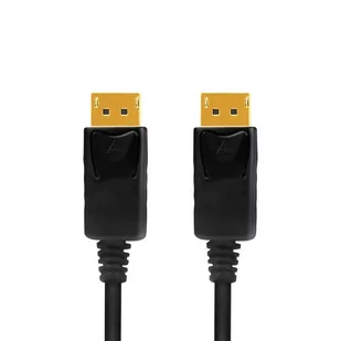 LogiLink Kabel DisplayPort M/M 4K/60Hz, 3m Czarny - Kable komputerowe i do monitorów - miniaturka - grafika 1