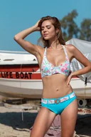 Stroje kąpielowe - Kostium kąpielowy Serena (5) soft Niebieski (Rozmiar 40/40) - miniaturka - grafika 1