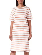 Sukienki - s.Oliver Sukienka damska krótka, Pomarańczowy | biały 27g3, 46 - miniaturka - grafika 1