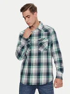 Koszule męskie - Wrangler Koszula Western 112357242 Zielony Regular Fit - miniaturka - grafika 1