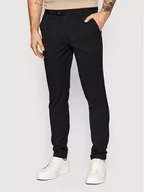 Spodnie męskie - J.N.S Jack&Jones Spodnie materiałowe Marco Connor 12159954 Czarny Slim Fit - miniaturka - grafika 1