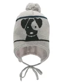 Czapeczki dla niemowląt - Sterntaler Czapka w kolorze szarym - miniaturka - grafika 1