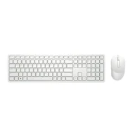 Zestawy myszka + klawiatura - DELL KM5221W klawiatura Dołączona myszka RF Wireless QWERTZ Czeski, Słowacki Biały - miniaturka - grafika 1